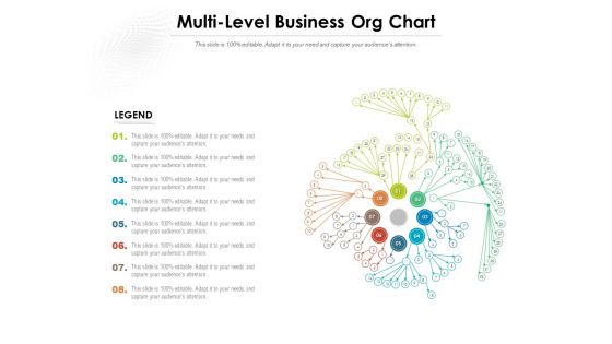 Multi Level Business Org Chart Ppt PowerPoint Presentation Infographic Template Clipart