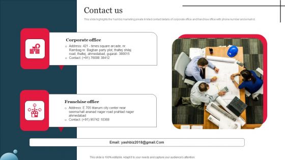 Multi Level Marketing Company Outline Contact Us Elements PDF