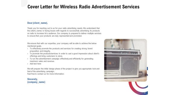 Multi Radio Waves Proposal Ppt PowerPoint Presentation Complete Deck With Slides