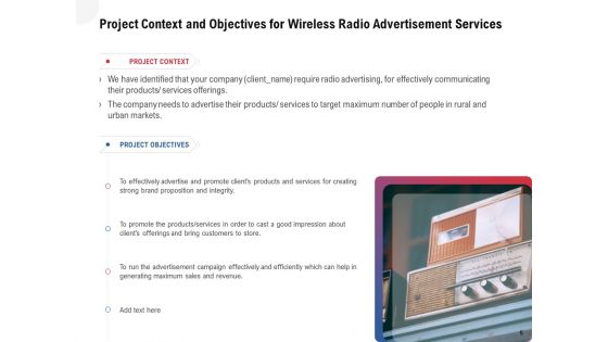 Multi Radio Waves Proposal Ppt PowerPoint Presentation Complete Deck With Slides