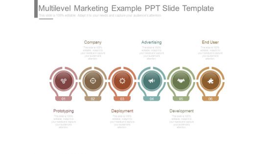 Multilevel Marketing Example Ppt Slide Template