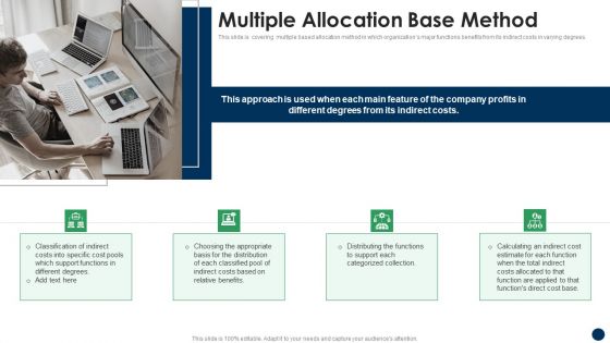 Multiple Allocation Base Method Cost Sharing And Exercisebased Costing System Background PDF