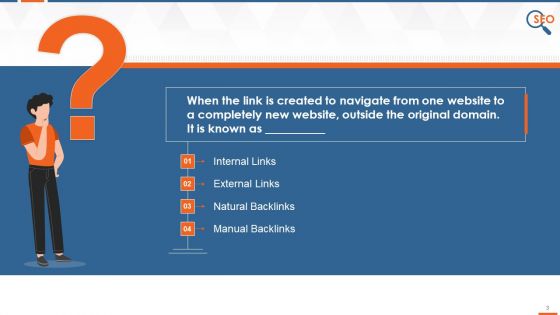 Multiple Choice Questions On Off Page SEO Training Ppt