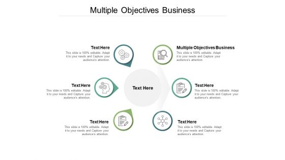 Multiple Objectives Business Ppt PowerPoint Presentation Show Objects Cpb