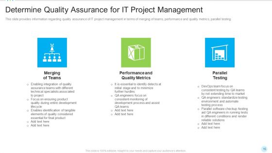 Multiple PMP Components In Information Technology Projects IT Ppt PowerPoint Presentation Complete With Slides