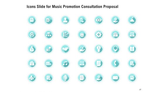 Music Promotion Consultation Proposal Ppt PowerPoint Presentation Complete Deck With Slides