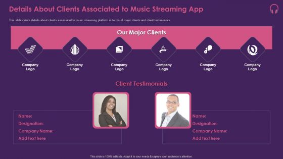 Music Streaming App Pitch Deck Ppt PowerPoint Presentation Complete Deck With Slides
