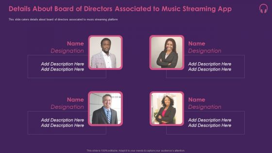 Music Streaming App Pitch Deck Ppt PowerPoint Presentation Complete Deck With Slides