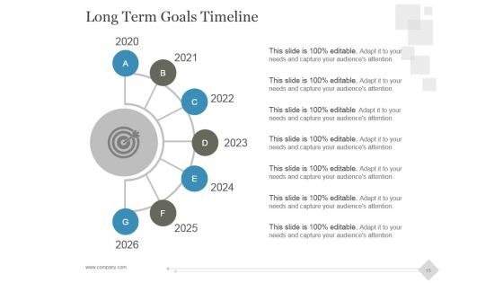 My Career Planning Outline Ppt Slide Templates