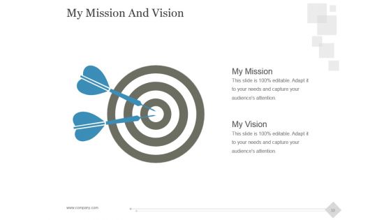 My Career Planning Outline Ppt Slide Templates