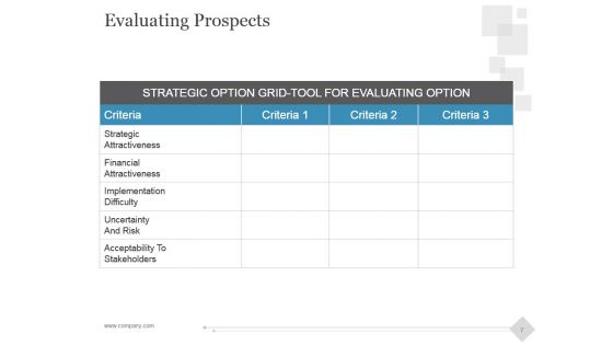 My Career Planning Outline Ppt Slide Templates