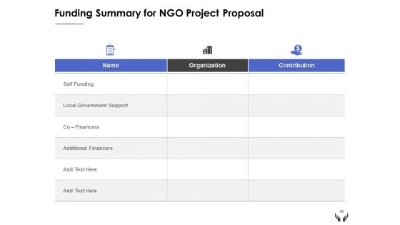 NGO Project Proposal Ppt PowerPoint Presentation Complete Deck With Slides