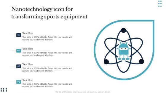 Nanotechnology Icon For Transforming Sports Equipment Download PDF