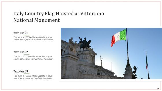 National Flag Of Italy National Monument Ppt PowerPoint Presentation Complete Deck With Slides