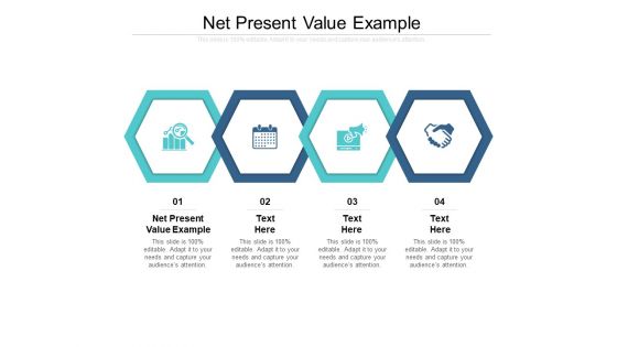 Net Present Value Example Ppt PowerPoint Presentation Outline Graphics Example Cpb