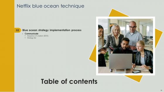 Netflix Blue Ocean Technique Ppt PowerPoint Presentation Complete Deck With Slides