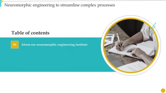 Neuromorphic Engineering To Streamline Complex Processes Ppt PowerPoint Presentation Complete With Slides