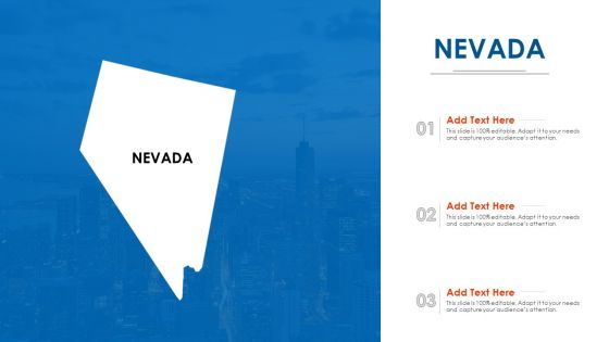 Nevada PowerPoint Presentation Ppt Template PDF