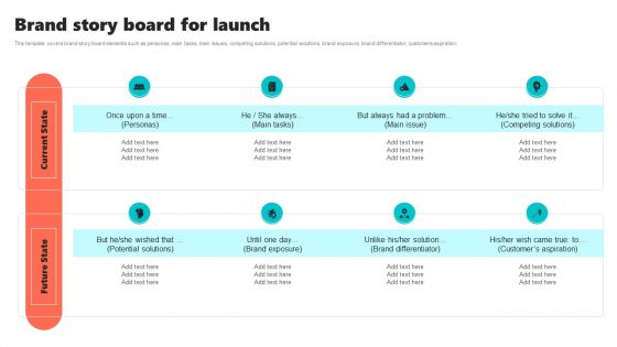 New Brand Introduction Plan Brand Story Board For Launch Themes PDF New Brand Introduction Plan Brand Story Board For Launch Themes PDF