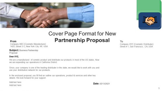 New Cooperation Proposal Business Ppt PowerPoint Presentation Complete Deck