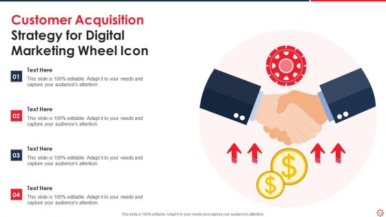 New Customer Acquisition Strategic Action Wheel Ppt PowerPoint Presentation Complete Deck With Slides