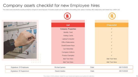 New Employee Checklist Ppt PowerPoint Presentation Complete Deck With Slides