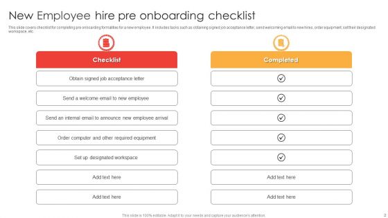 New Employee Checklist Ppt PowerPoint Presentation Complete Deck With Slides