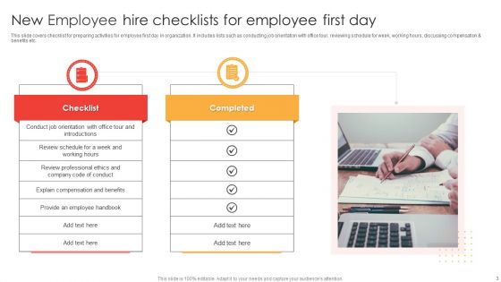 New Employee Checklist Ppt PowerPoint Presentation Complete Deck With Slides