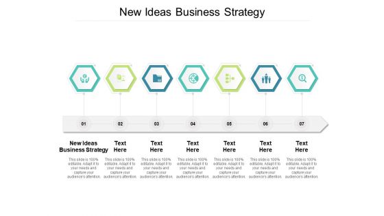 New Ideas Business Strategy Ppt PowerPoint Presentation Portfolio Elements Cpb Pdf