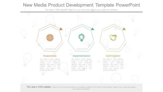 New Media Product Development Template Powerpoint