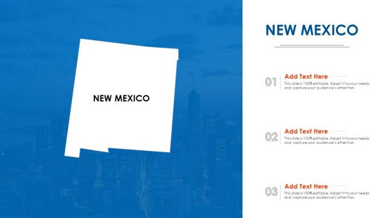 New Mexico PowerPoint Presentation Ppt Template PDF