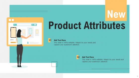 New Product Attributes Mockup PDF