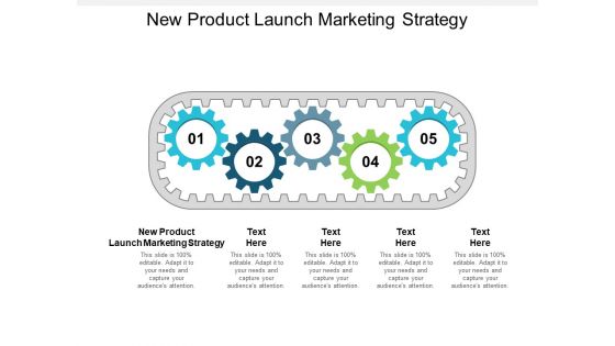 New Product Launch Marketing Strategy Ppt PowerPoint Presentation Professional Deck Cpb