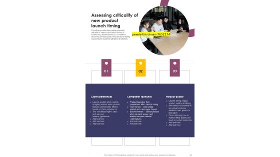 New Product Launch Operations Playbook Template