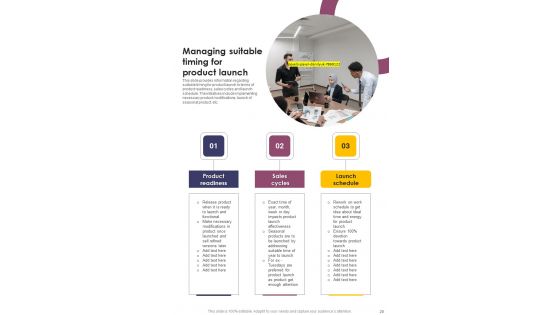 New Product Launch Operations Playbook Template