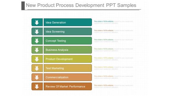 New Product Process Development Ppt Samples