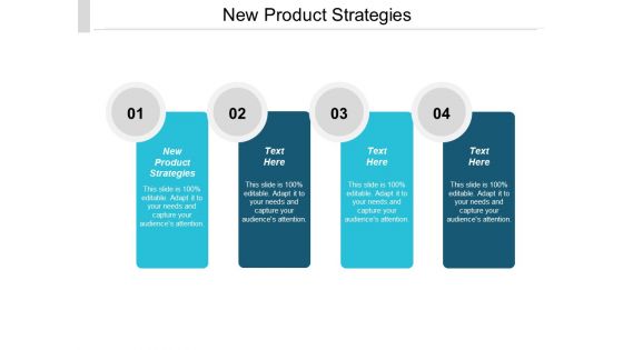 New Product Strategies Ppt PowerPoint Presentation Gallery Outfit Cpb