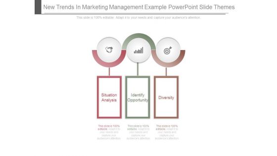 New Trends In Marketing Management Example Powerpoint Slide Themes