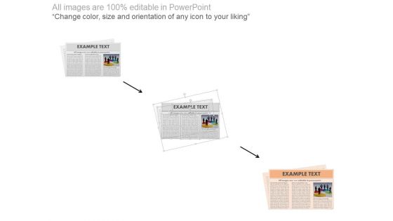 News Paper Design For Business News Powerpoint Slides