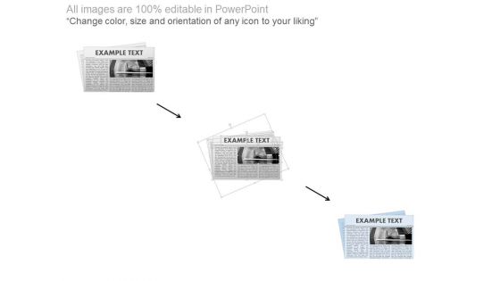 News Paper Design With Example Text Powerpoint Slides