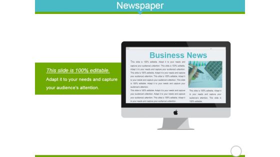 Newspaper Ppt Powerpoint Presentation Gallery Samples