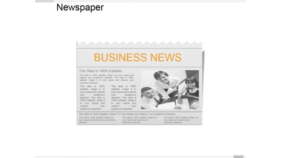 Newspaper Ppt PowerPoint Presentation Model Designs