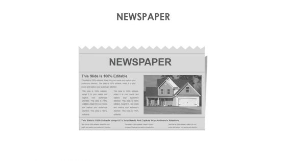 Newspaper Ppt PowerPoint Presentation Outline Diagrams