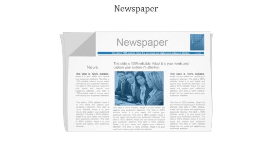 Newspaper Ppt PowerPoint Presentation Shapes