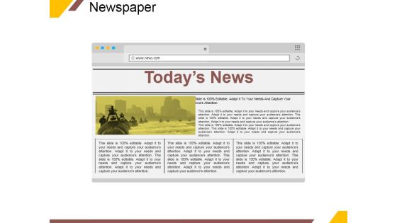 Newspaper Ppt PowerPoint Presentation Styles Design Inspiration