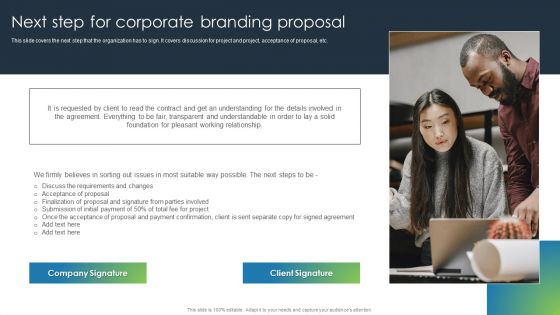 Next Step For Corporate Branding Proposal Inspiration PDF Next Step For Corporate Branding Proposal Inspiration PDF