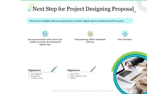 Next Step For Project Designing Proposal Ppt Portfolio Rules PDF