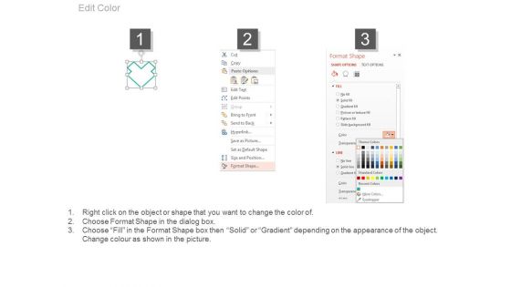 Nine Points For Implementation Of Agenda Powerpoint Slides