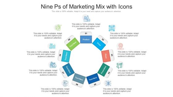 Nine Ps Of Marketing Mix With Icons Ppt PowerPoint Presentation Gallery Design Inspiration PDF Nine Ps Of Marketing Mix With Icons Ppt PowerPoint Presentation Gallery Design Inspiration PDF