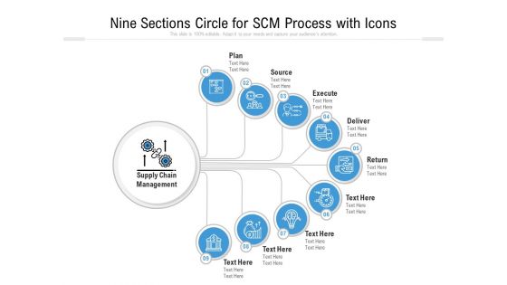 Nine Sections Circle For SCM Process With Icons Ppt PowerPoint Presentation Gallery Maker PDF Nine Sections Circle For SCM Process With Icons Ppt PowerPoint Presentation Gallery Maker PDF